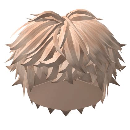Blonde Messy Hair Roblox