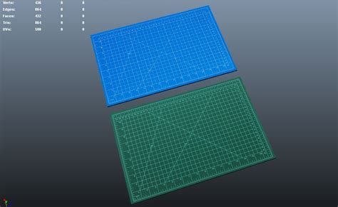 Cutting Mat 3d Model 5 Fbx Ma Obj Free3d