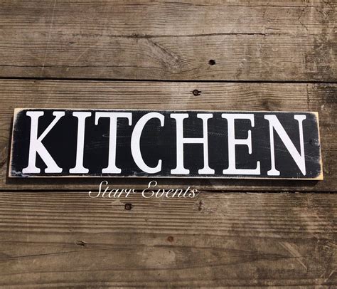 Rustic Kitchen Sign. Rustic Kitchen Decor. Choose Your Own | Etsy