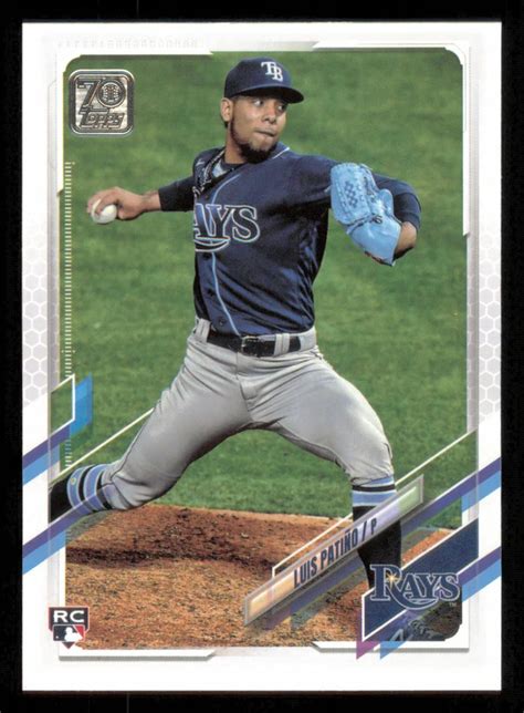 2021 Topps Update Luis Patiño RC Tampa Bay Rays US211 eBay