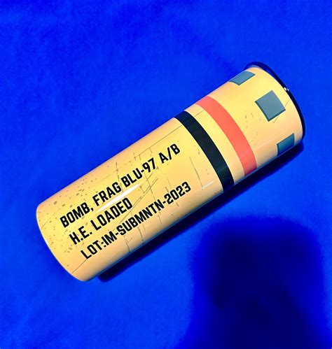20oz BLU-97 Bomblet Tumbler – INERTmugs