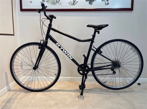 BTWIN 100 Riverside Hybrid Bicycle, Sports Equipment, Bicycles & Parts ...