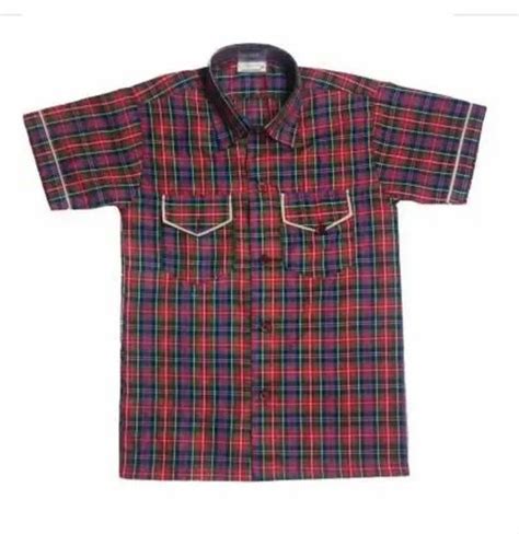 School Shirt Red DAV UNIFORM at Rs 160/piece in Kolkata | ID: 2849955083148