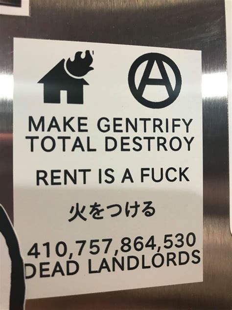 Rent Is A Fuck Engrish