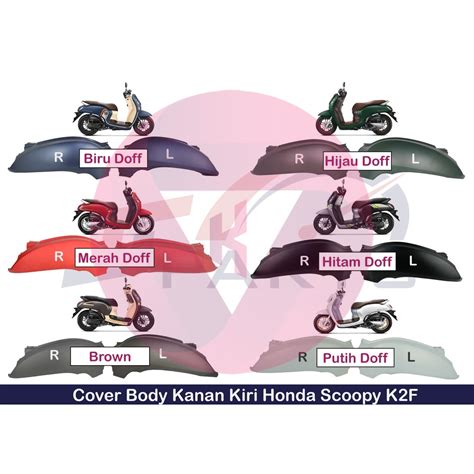 Jual Body Belakang Samping Kanan Kiri Scoopy ESP Prestige New 2021