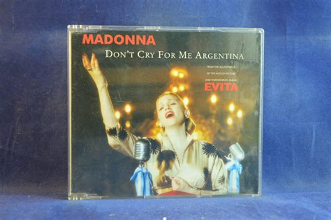 Madonna Dont Cry For Me Argentina Cd Single Todo Música Y Cine