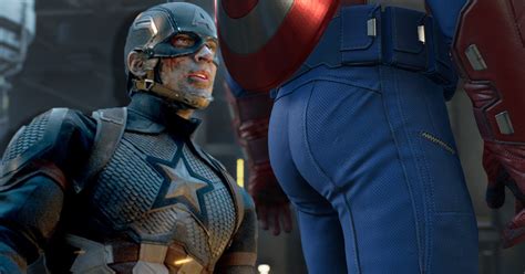 Marvel Officially Uses Chris Evans Butt For Its Hero The Proof In