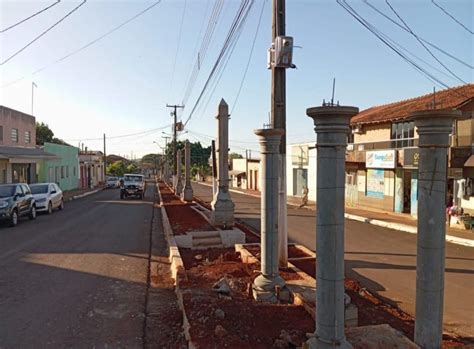 Obra de Reurbanização da Avenida Getúlio Vargas Prefeitura Municipal