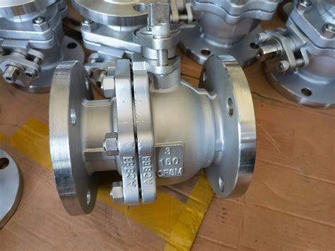 Stainless Steel Flanged Ball Valve Dn100 Din Ansi Jis Standard Manual