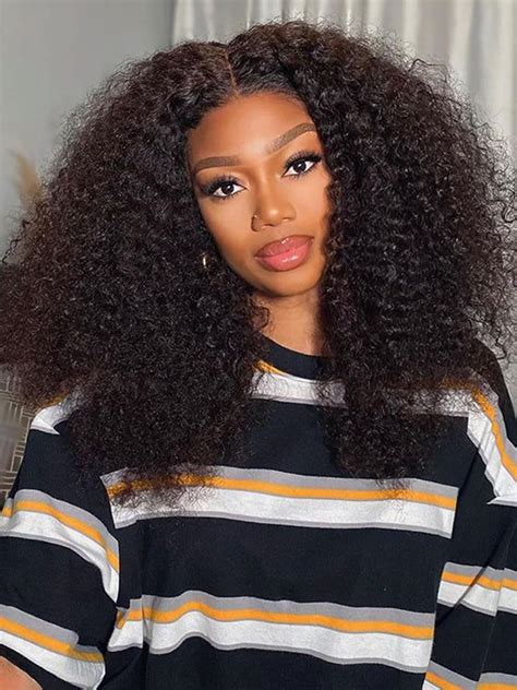 Amazon Isee Wear And Go Glueless Wig Afro Kinky Curly Lace Front