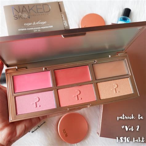 พรอมสง patrick ta major headlines blush highlighter palette Vol