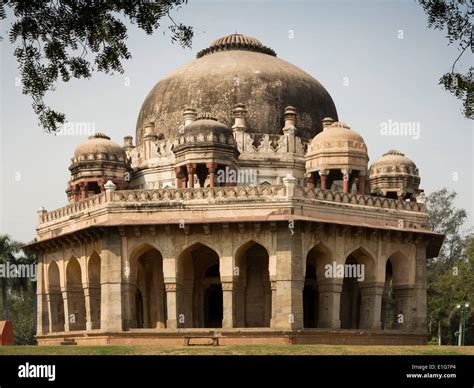 India New Delhi Lodhi Gardens Tomb Of Muhammad Shah Sayyid With