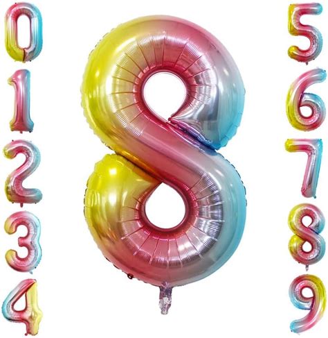 Number 50 Balloons for 50th Birthday Party Decorations,42 Inch Jumbo ...