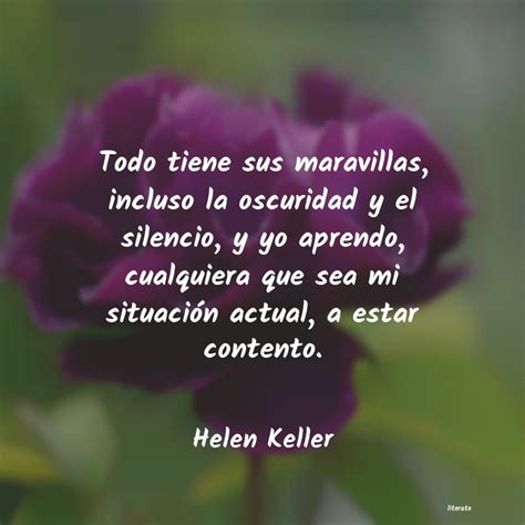 Helen Keller Todo Tiene Sus Maravillas Inc