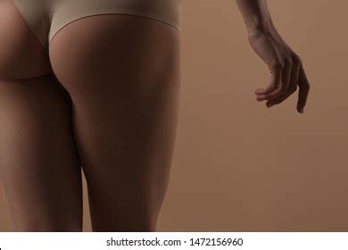 Bodyscape Nude Woman Wet Stomach Back Shutterstock