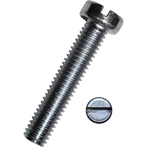 Amazon DRESSELHAUS 4 8 Screws With Slotted Head Din En Iso 1207