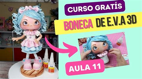 Boneca De Eva Fofucha Finaliza O Curso Gratu To Aula Bonecas