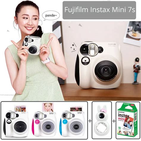 Аутентичный Fujifilm Instax Mini 7 s Мгновенный Набор Фото камеры с 10 ...