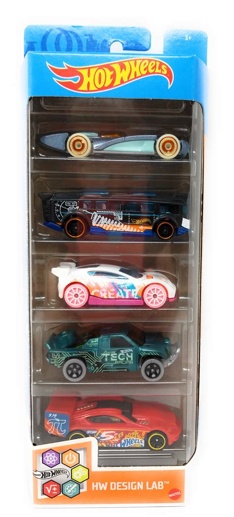 Hot Wheels HW Design Lab 5 Pack Die-Cast Cars - Walmart.com