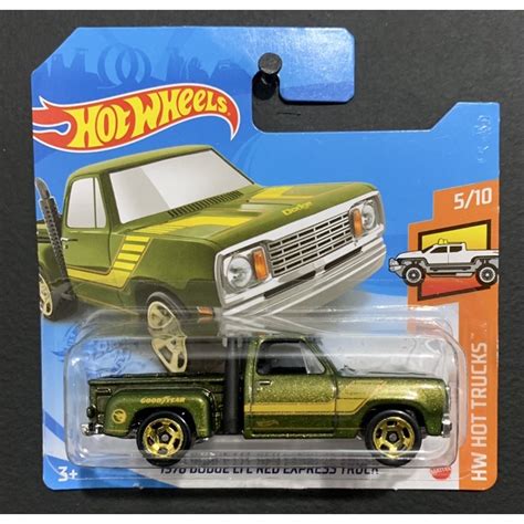 Hot Wheels 1978 Dodge Lil Red Express Truck The Hunt Shopee Brasil