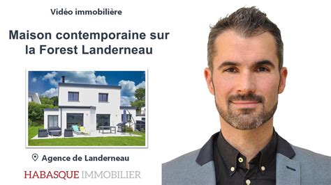 Habasque Immobilier Landerneau Vente Maison Contemporaine La Forest