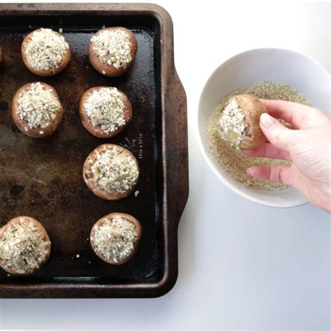 Easy Vegan Stuffed Mushrooms It Doesn T Taste Like Chicken