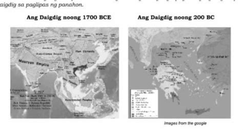 1 Ano Ang Pagkakaiba Ng Mga Mapa 2 Ilarawan Ang Pagbabagong Naganap