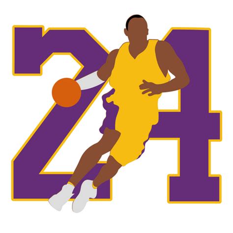 Kobe Bryant Dribbles Sticker Sticker Mania