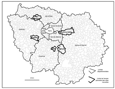 Les Villes Nouvelles Franciliennes