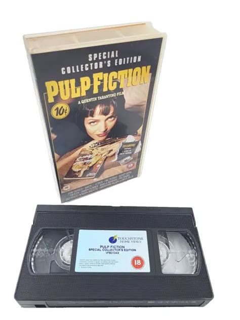 Pulp Fiction Vhs Special Collector S Edition Video Small Box Pal Cert