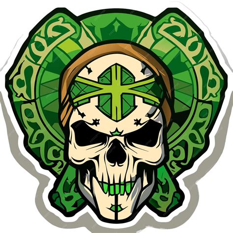 Premium Vector | Stoner skull hand drawn cartoon sticker icon concept isolated illustration