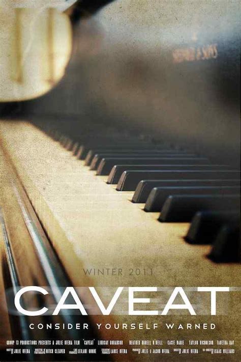 World Premiere of CAVEAT - Horror Society