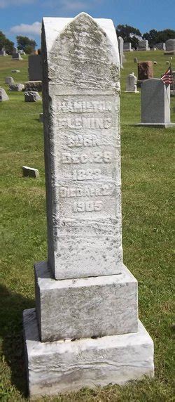 Hamilton Fleming Find A Grave Memorial