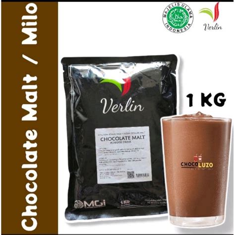 Jual Bubuk Minuman Premium Verlin Chocolate Malt Bukan Ovaltine Milo