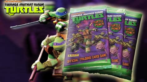 Teenage Mutant Ninja Turtles 3 Booster Opening Unboxing Youtube