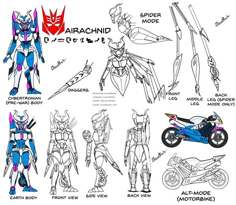 Sg Airachnid Reference Sheet V2 By Soundbluster On Deviantart