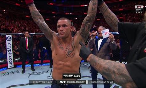 Pros React After Dustin Poirier Ko S Benoit Saint Denis At Ufc