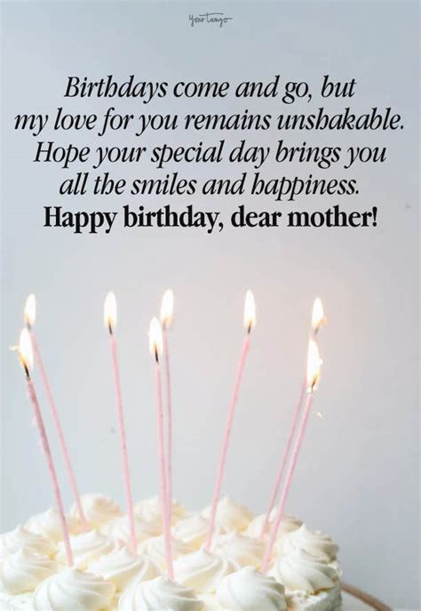 Happy Birthday Mom 100 Best Birthday Wishes And Quotes For Moms Yourtango