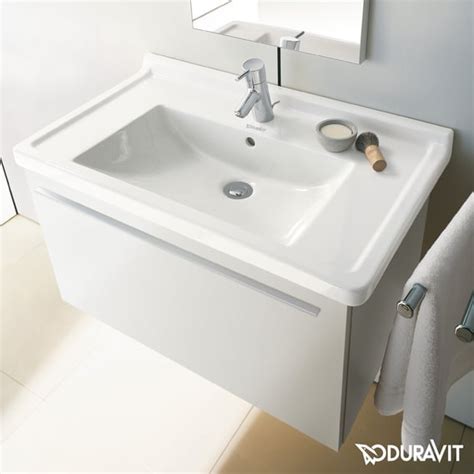 Duravit Starck 3 Plan Vasque Blanc WonderGliss 1 Trou De Robinet