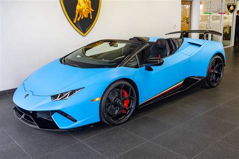 Blu Seiler Lamborghini Huracan Performante Spyder Flickr