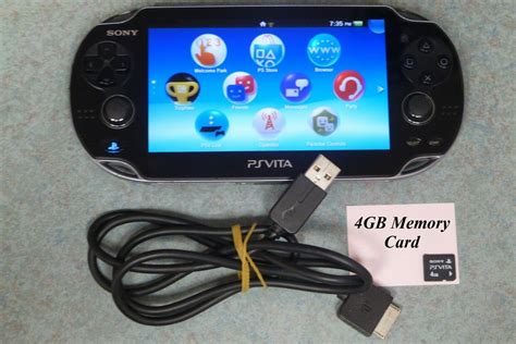 Sony Psps Vita Dusky Handheld Scheme W Charger Memory Card Wifi