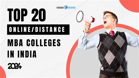 Top 20 Onlinedistance Mba Colleges In India 2024