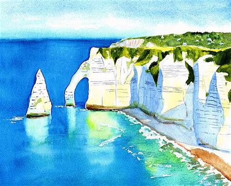 Etretat Paintings for Sale - Fine Art America