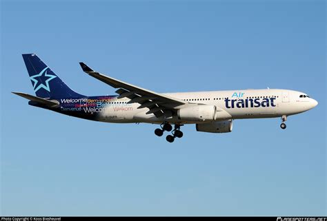 C Gufr Air Transat Airbus A Photo By Koos Biesheuvel Id