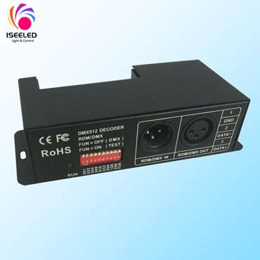 Ch Dmx Pwm Decoder Iseeled Decoder Manufacturer