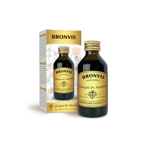 BRONVIS 200 Ml Liquido Analcoolico Dr Giorgini