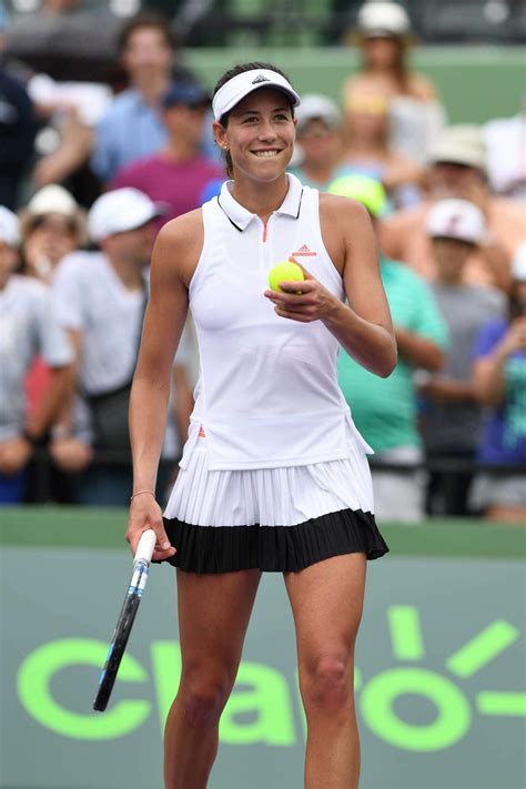 GARBINE MUGURUZA at Miami Open at Ceandon Park Tennis Center 03/25/201 ...