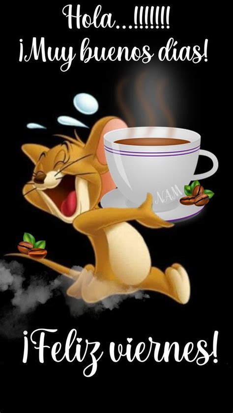 A Cartoon Cat Holding A Coffee Cup With Its Mouth Open And The Caption