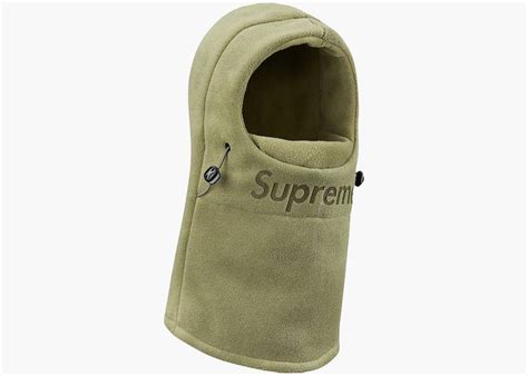 Supreme Polartec Balaclava Fw21 Light Olive Hype Clothinga