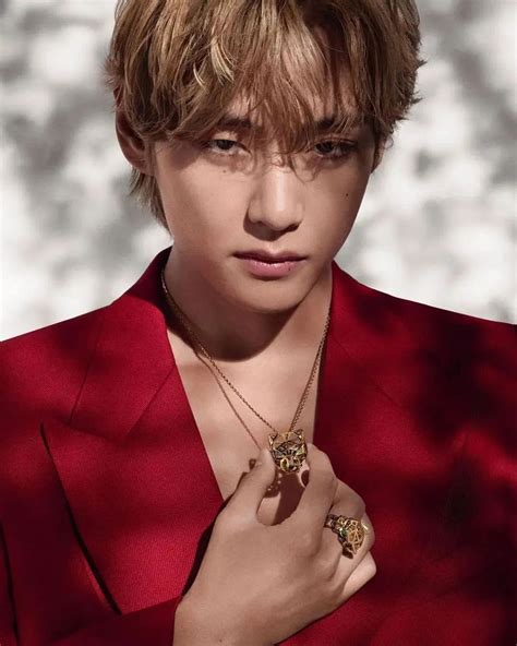 Cartier Choisit Kim Taehyung Alias V Du Groupe Bts Comme Ambassadeur